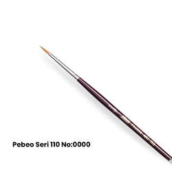 Pebeo - Pebeo 110 Seri Samur Sulu Boya Fırçası No 4/0