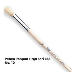 Pebeo - Pebeo 758 Seri Ponpon Fırça No 10