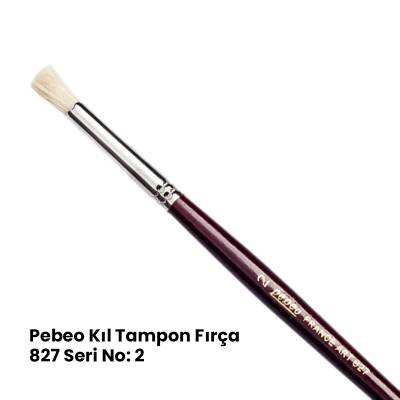 Pebeo 827 Seri Kıl Tampon Fırça No 2