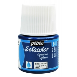 Pebeo - Pebeo Setacolor Opak Kumaş Boyası 84 Blue Jean
