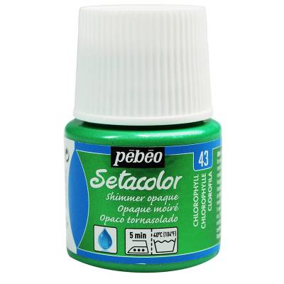 Pebeo Setacolor Opak Kumaş Boyası Metalik 43 Shimmer Chlorophyll