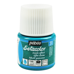 Pebeo - Pebeo Setacolor Suede Effect Kumaş Boyası Turquoise 311