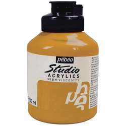 Pebeo - Pebeo Studio Akrilik Boya 500ml No:27 Yellow Ochre