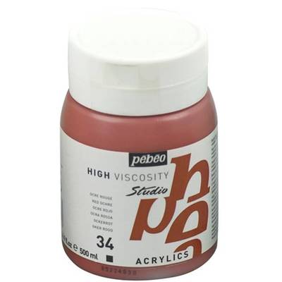 Pebeo Studio Akrilik Boya 500ml No:34 Red Ochre