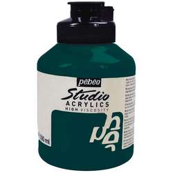 Pebeo - Pebeo Studio Akrilik Boya 500ml No:42 Phthocyanine Green