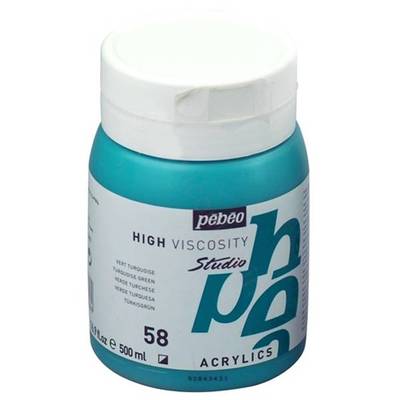 Pebeo Studio Akrilik Boya 500ml No:58 Turquoise Green