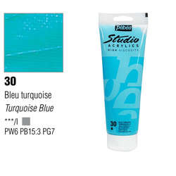 Pebeo - Pebeo Studio Akrilik Boya 30 Turquoise Blue 100ml