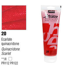 Pebeo - Pebeo Studio Akrilik Boya 20 Quinacridone Scarlet 100ml