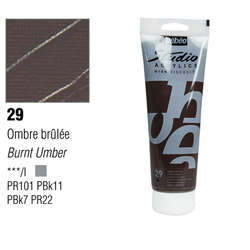 Pebeo - Pebeo Studio Akrilik Boya 29 Burnt Umber 100ml