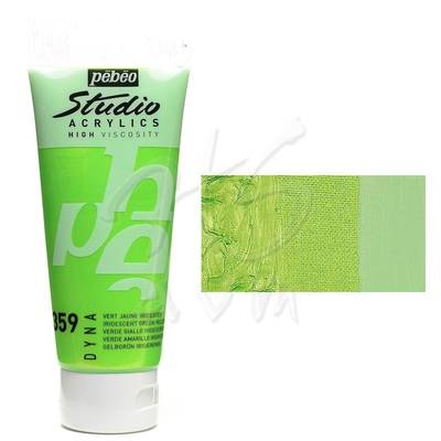 Pebeo Studio Akrilik Boya 359 İridescent Green Yellow 100ml