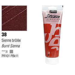 Pebeo - Pebeo Studio Akrilik Boya 38 Burnt Sienna 100ml