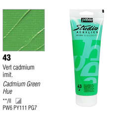 Pebeo - Pebeo Studio Akrilik Boya 43 Cadmium Green Hue 100ml