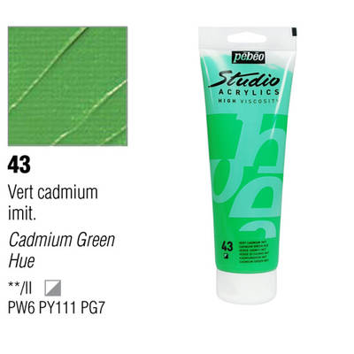 Pebeo Studio Akrilik Boya 43 Cadmium Green Hue 100ml