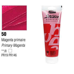 Pebeo - Pebeo Studio Akrilik Boya 50 Primary Magenta 100ml