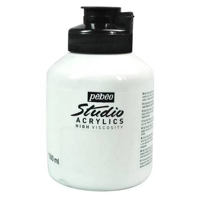 Pebeo Studio Akrilik Boya 500ml No:11 Titanium White