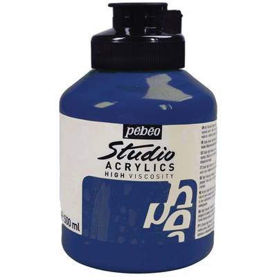 Pebeo Studio Akrilik Boya 500ml No:14 Cobalt Blue