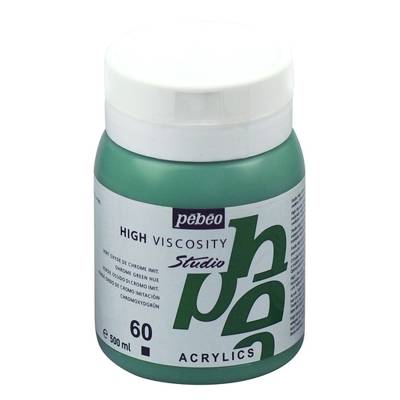 Pebeo Studio Akrilik Boya 500ml No:60 Chrome Green Hue