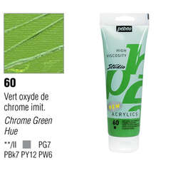 Pebeo - Pebeo Studio Akrilik Boya 60 Chrome Green Hue 100ml