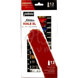 Pebeo - Pebeo Studio Huile XL Yağlı Boya Seti 12x12ml 668100