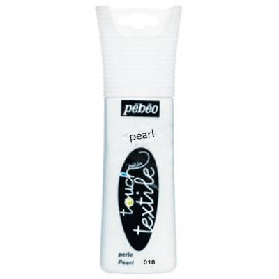 Pebeo Touch Deco 3D Çok Amaçlı Rölyef Boya 30ml 018 Pearl Ice