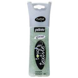 Pebeo - Pebeo Touch Deco 3D Çok Amaçlı Rölyef Boya 30ml 022 Glitter Green Gold