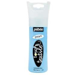 Pebeo - Pebeo Touch Deco 3D Çok Amaçlı Rölyef Boya 30ml 024 Pearl Earthenware Blue