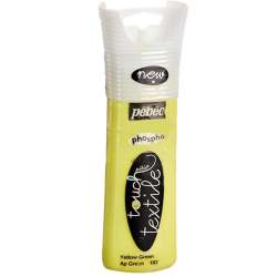 Pebeo - Pebeo Touch Deco 3D Çok Amaçlı Rölyef Boya 30ml 102 Phospho Yellow Green