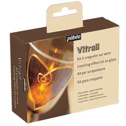 Pebeo - Pebeo Vitrail Çatlatma Kiti 2x45ml 051003