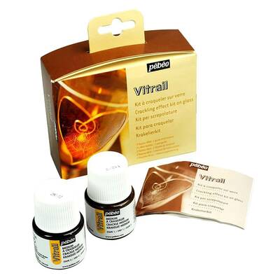 Pebeo Vitrail Çatlatma Kiti 2x45ml 051003