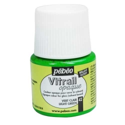 Pebeo - Pebeo Vitrail Opak Cam Boyası 45ml Açık Yeşil 42