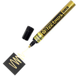 Sakura - Pen-touch Marker Kalem 2mm (Medium) Altın