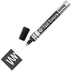 Sakura - Pen-touch Marker Kalem 2mm (Medium) Gümüş