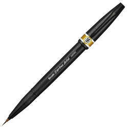 Pentel - Pentel Artist Brush Sign Pen Ultra Fine Yellow Ochre