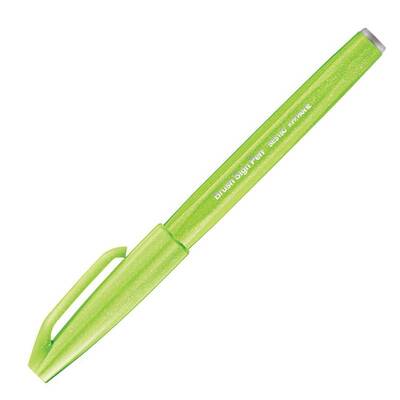 Pentel Brush Sign Pen Fırça Uçlu Kalem Light Green