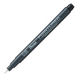 Pentel - Pentel Pointliner Teknik Çizim Kalemi S20P 0,05mm