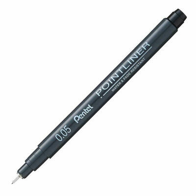 Pentel Pointliner Teknik Çizim Kalemi S20P 0,05mm