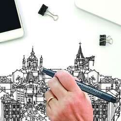Pentel Pointliner Teknik Çizim Kalemi S20P - 3
