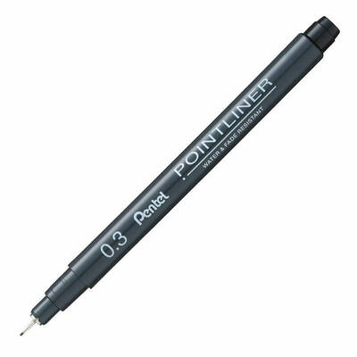 Pentel Pointliner Teknik Çizim Kalemi S20P 0,3mm
