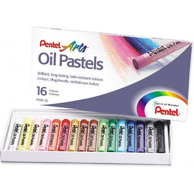 Pentel Yağlı Oil Pastel 16 Renk