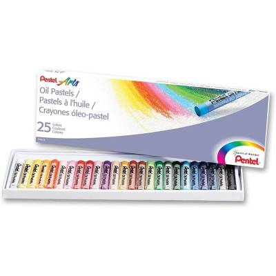 Pentel Yağlı Oil Pastel 25 Renk