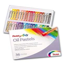 Pentel - Pentel Yağlı Oil Pastel 36 Renk