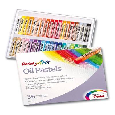 Pentel Yağlı Oil Pastel 36 Renk