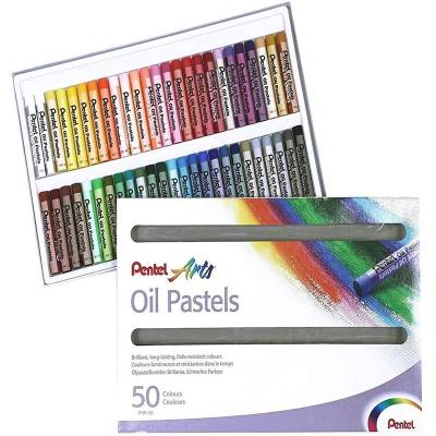 Pentel Yağlı Oil Pastel 50 Renk