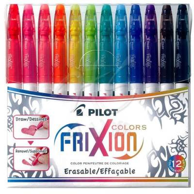 Pilot Frixion Colors Marker 12li Set
