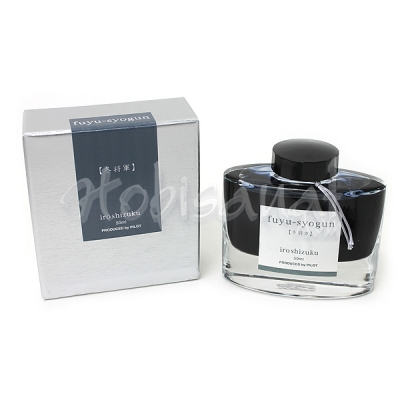 Pilot Iroshizuku Mürekkep Fuyu-syogun Winter Shogun (Light Cool Gray) 50ml