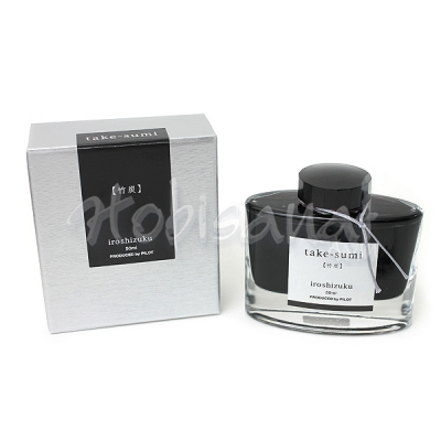 Pilot Iroshizuku Mürekkep Take-sumi Bamboo Charcoal (Black) 50ml