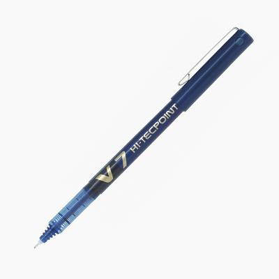 Pilot V7 Hi-Tecpoint İğne Uçlu Roller Kalem 0.7 Mavi