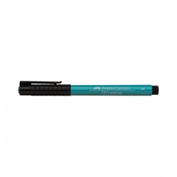 Faber Castell - Faber Castell Pitt Artist Pen Çizim Kalemi S 156 Cobalt Green