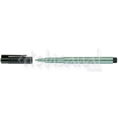 Faber Castell Pitt Artist Pen Çizim Kalemi Green Metallic 294 1.5mm