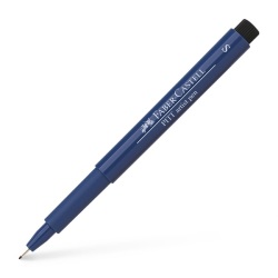 Faber Castell - Faber Castell Pitt Artist Pen Çizim Kalemi S 247 Indanthrene Blue (1)